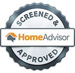 HomeAdvisor screened and approved badge
